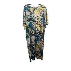 Joan Rivers Colorful Floral Maxi Dress – Size S